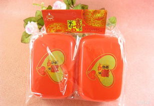 婚庆用品批发新选择 个性创意红色喜字肥皂盒，厂家直供与寄卖服务详解